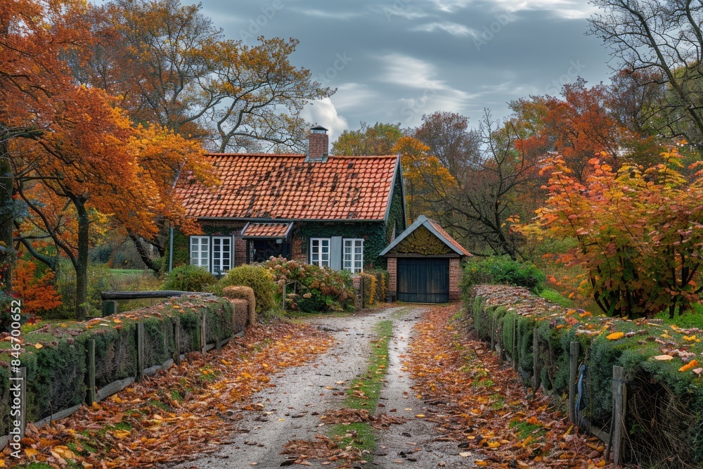 A small villa in the forest A small villa in the forest