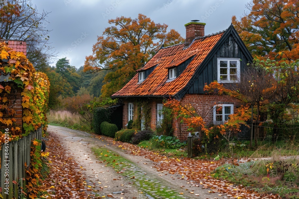 A small villa in the forest A small villa in the forest