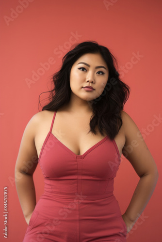 Wallpaper Mural 女, 女性, アジア人, 日本人, 肥満, 太った女性, 赤, 多様性, モデル, 美しい女性, Female, Asian, Beautiful, Asian, Japanese, Obese, Fat Woman, Red, Diversity, Model, Beautiful Woman, woman Torontodigital.ca