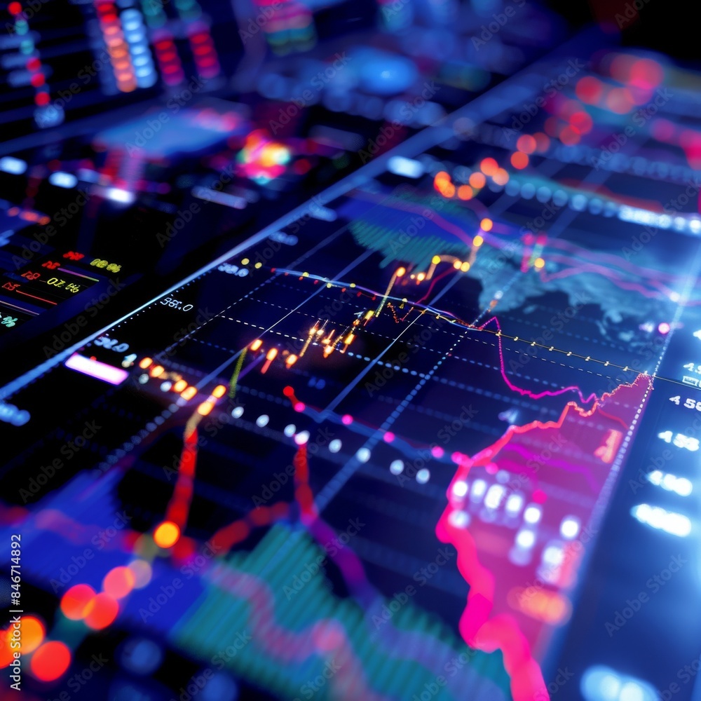 stock market chart stock market chart