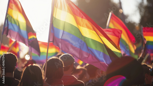 Wallpaper Mural Colorful Pride Parade with Rainbow Flags

 Torontodigital.ca