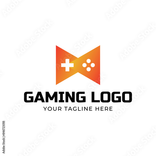 Free Download Game console and video games stick logo design template logo. - GFXLoad