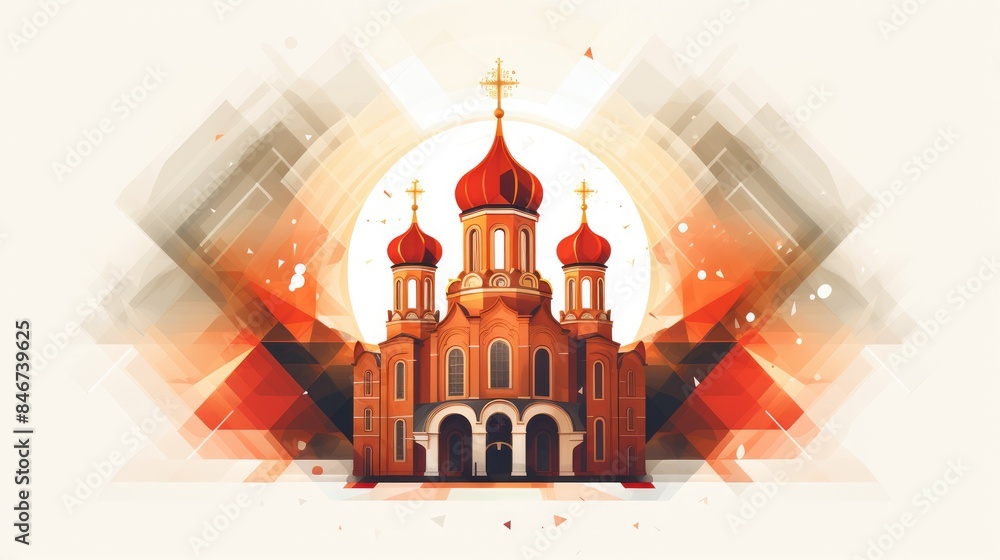 Obraz premium church in the night