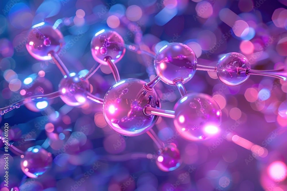 model of a crystal lattice structure showing bonded atoms, used extensively in science, education, and technology model of a crystal lattice structure showing bonded atoms, used extensively in science, education, and technology