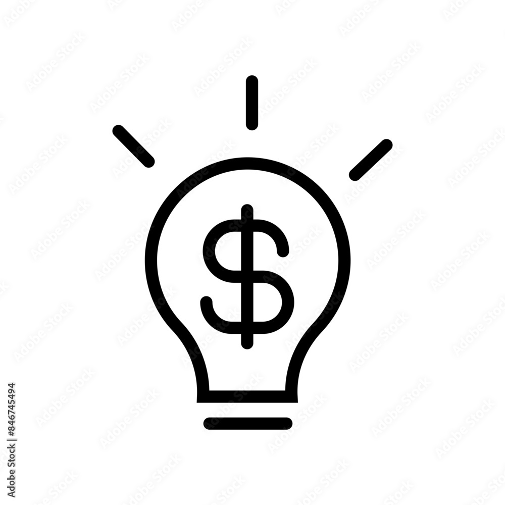 Business Idea Icon Perfect for Innovation and Entrepreneurship Themes Business Idea Icon Perfect for Innovation and Entrepreneurship Themes