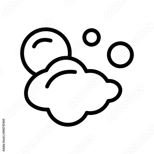 Bubbles and Foam Icon Ideal for Cleaning and Bathing Designs