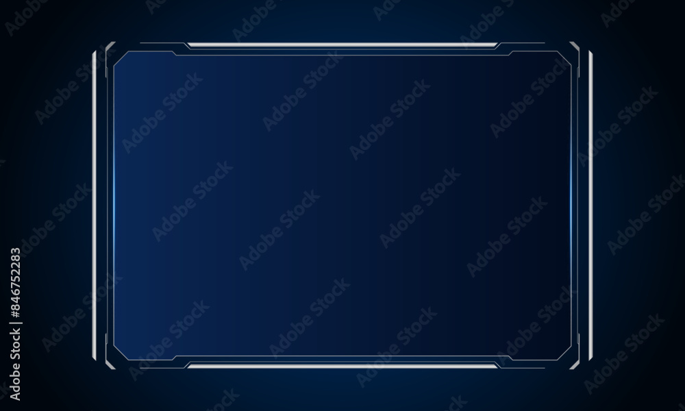 Sci fi futuristic user interface, HUD template frame design, Technology abstract background
Sci fi futuristic user interface, HUD template frame design, Technology abstract background