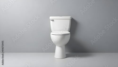 A white toilet on a background