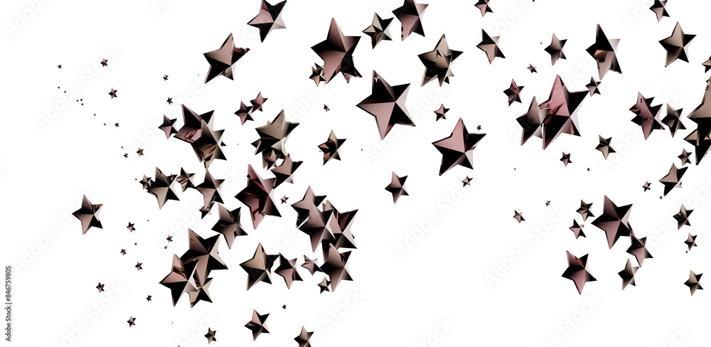 Cosmic Christmas Showers: Dynamic 3D Illustration of Descending Celestial Showers for the Holidays Cosmic Christmas Showers: Dynamic 3D Illustration of Descending Celestial Showers for the Holidays