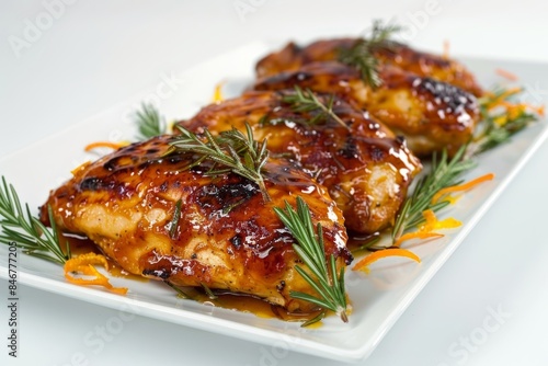 Tangy Apricot Glazed Chicken with Caramelized Crust