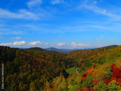 autumn in the mountains