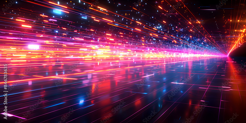 Abstract 3d digital background, lines, perspective, speed, for tech, data, audio, graphics. Abstract 3d digital background, lines, perspective, speed, for tech, data, audio, graphics.