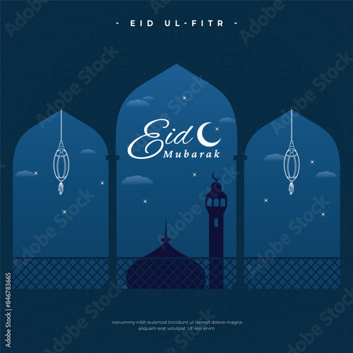 Eid Mubarak Social Media post Design