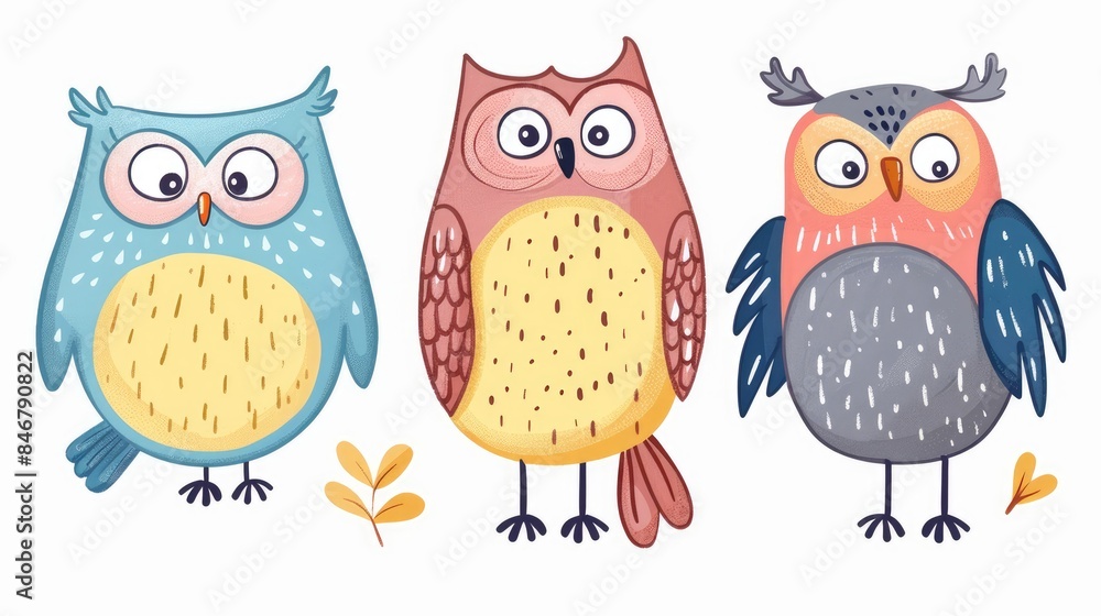 Obraz premium Shapes Drawing for Kids A Simple and Adorable Drawing Guide with Step by Step Instructions