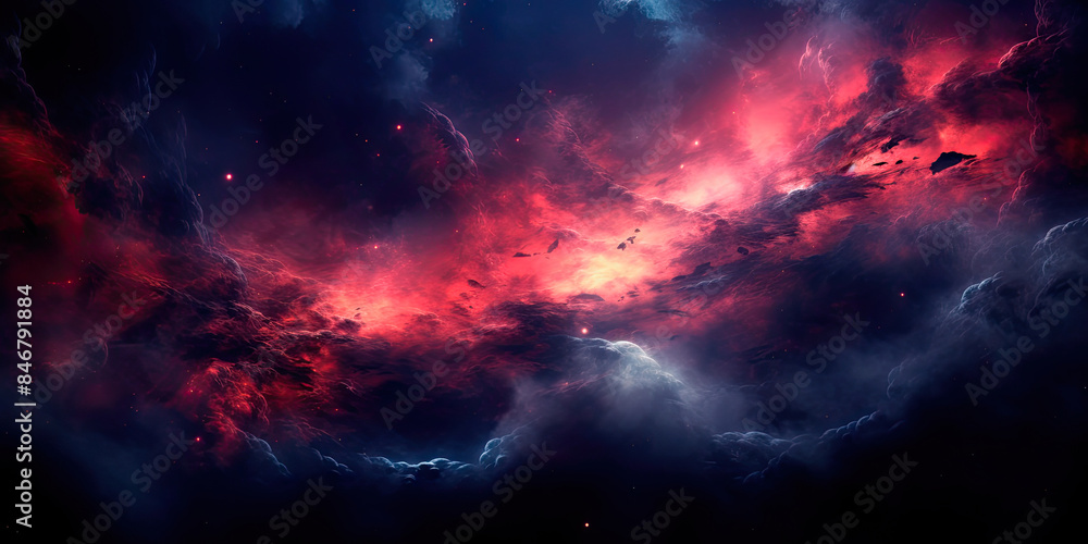 Fototapeta premium Nebula Sky