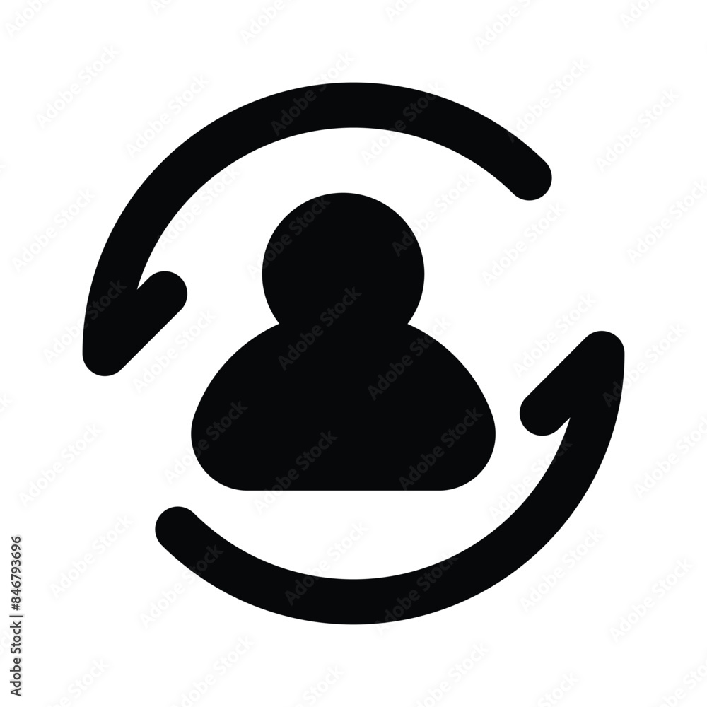 Take a look at amazing icon of retargeting in modern style Take a look at amazing icon of retargeting in modern style