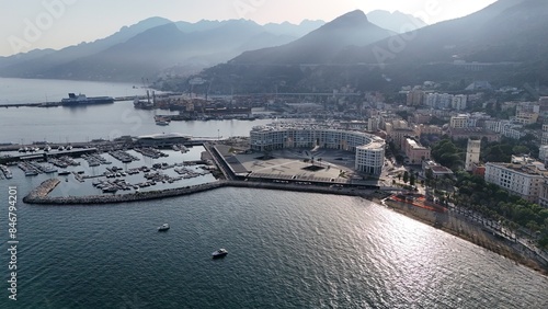 Salerno, in Campania, is famous for the stunning Amalfi Coast. It offers breathtaking views of the Tyrrhenian Sea, beautiful beaches, and a lively promenade, perfect for scenic walks