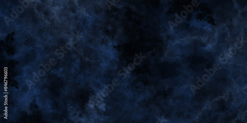 Abstract design with black and blue wall background. Grunge Cement Wall Background. vintage black background of natural cement or stone old texture design. beautiful cloudy blue Blurry and cloudy blue
