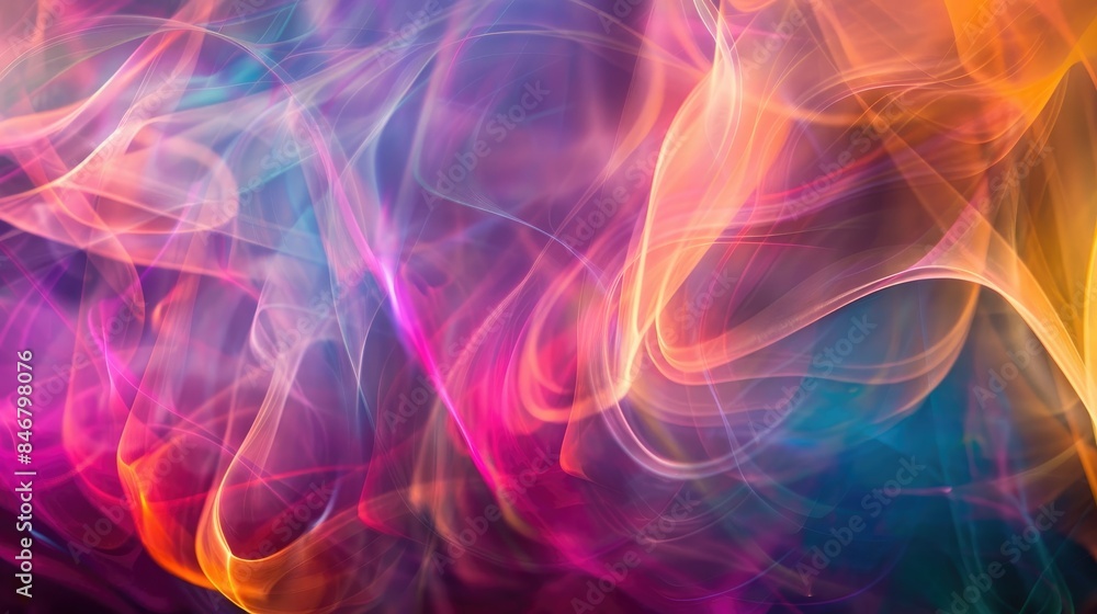 Vibrant and dynamic lights captured in an abstract image Vibrant and dynamic lights captured in an abstract image