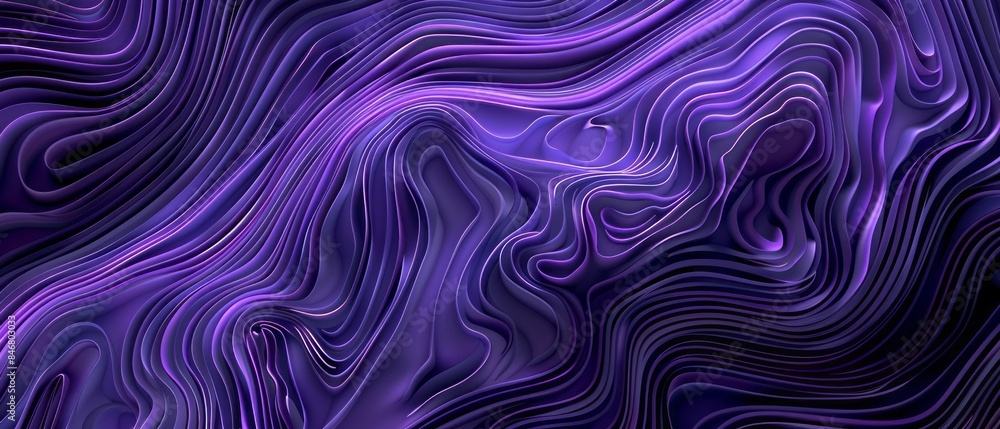 Abstract Purple Wavy Lines Background Design Abstract Purple Wavy Lines Background Design