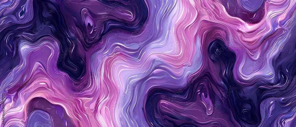 Abstract Purple and Pink Swirling Paint Pattern Abstract Purple and Pink Swirling Paint Pattern