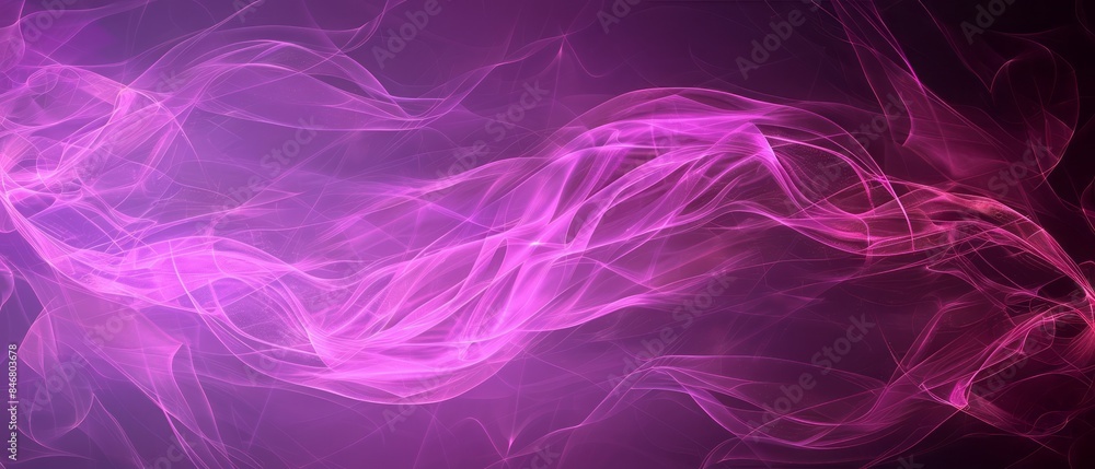 Abstract Purple Swirling Smoke on Dark Background Abstract Purple Swirling Smoke on Dark Background