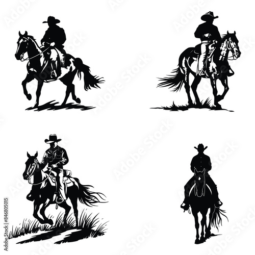 cowboy and horse