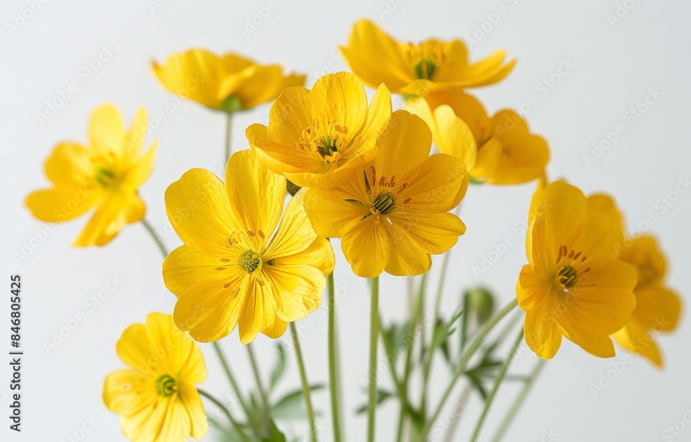 A beautiful bouquet of Yellow Daisies in full bloom. A beautiful bouquet of Yellow Daisies in full bloom.