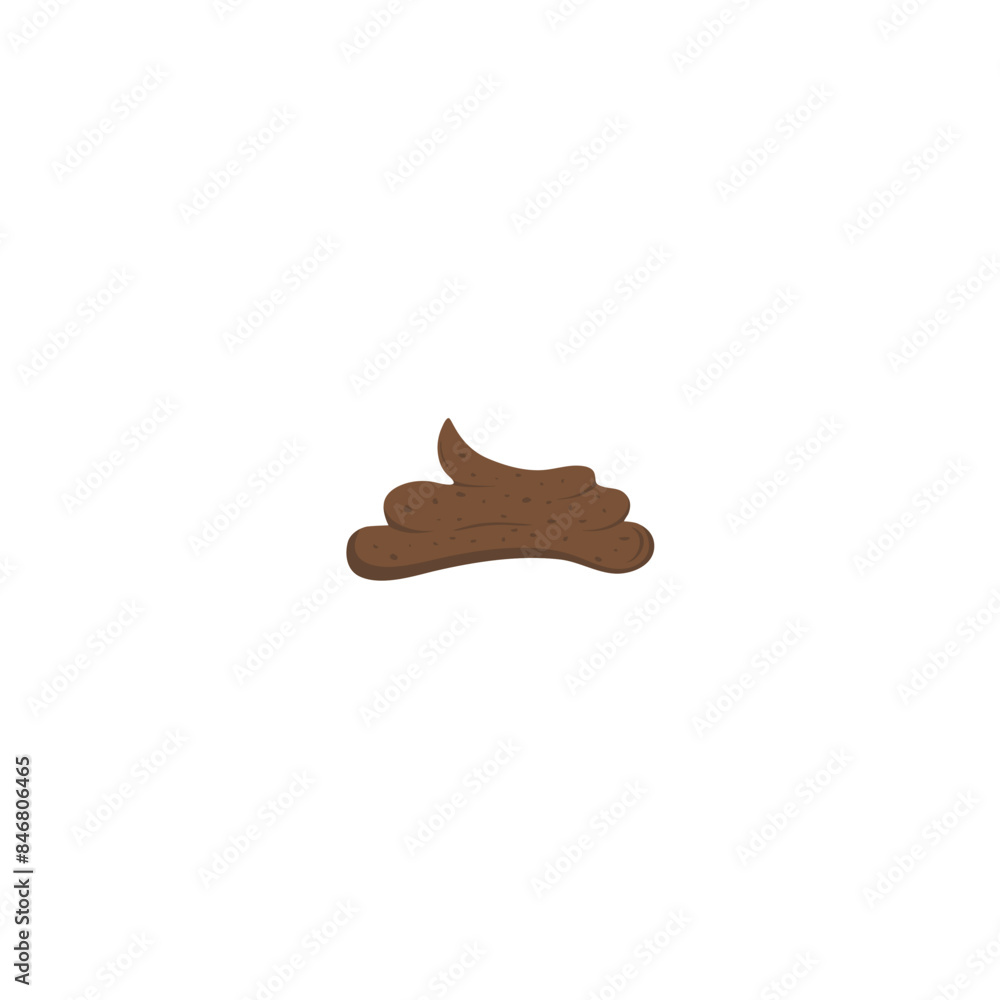 Fototapeta premium Poop Vektor Illustration