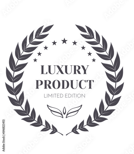Label, Luxus - Vektor