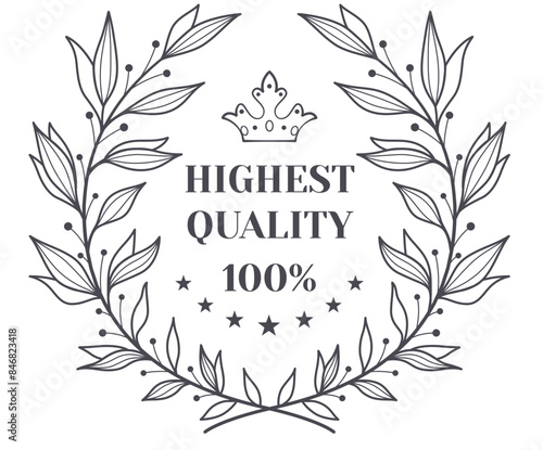 Label, Luxus - Vektor