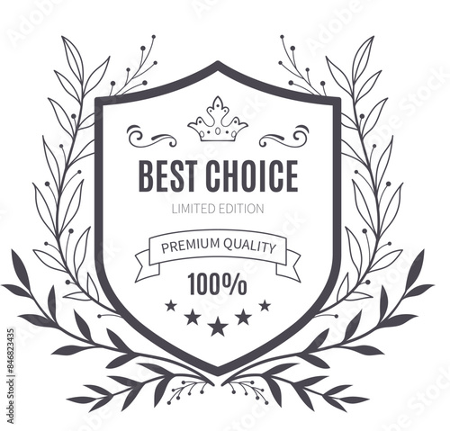 Label, Luxus - Vektor