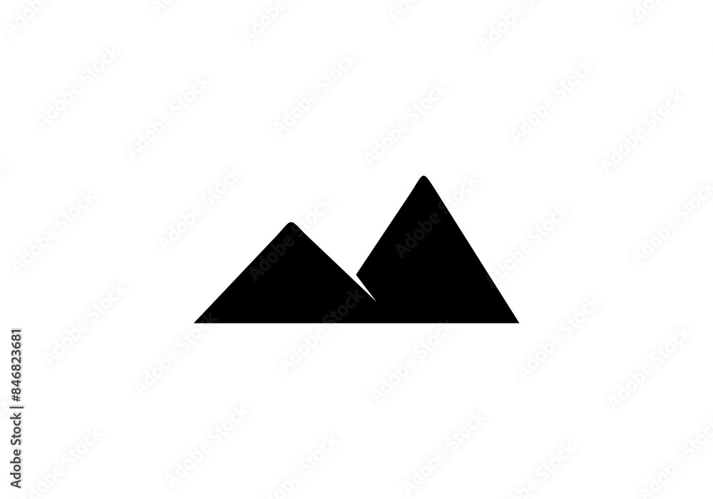 mountain and water logo template logo icon vector illustration mountain and water logo template logo icon vector illustration