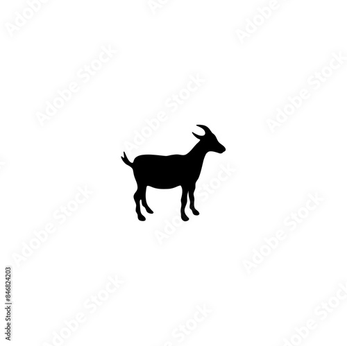 Goat Silhouette Icon