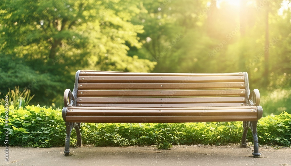Solitude Amongst Nature: A Park Bench Perspective Solitude Amongst Nature: A Park Bench Perspective