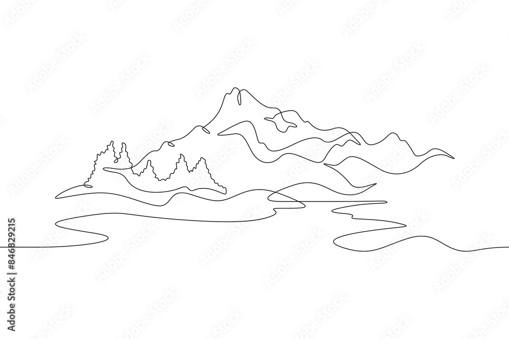 Mount landscape_5 Mount landscape_5
