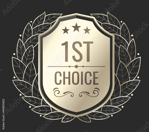 Label, Luxus - Vektor