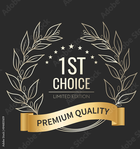 Label, Luxus - Vektor