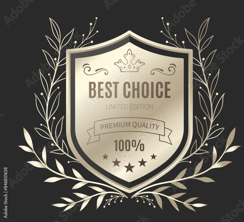 Label, Luxus - Vektor