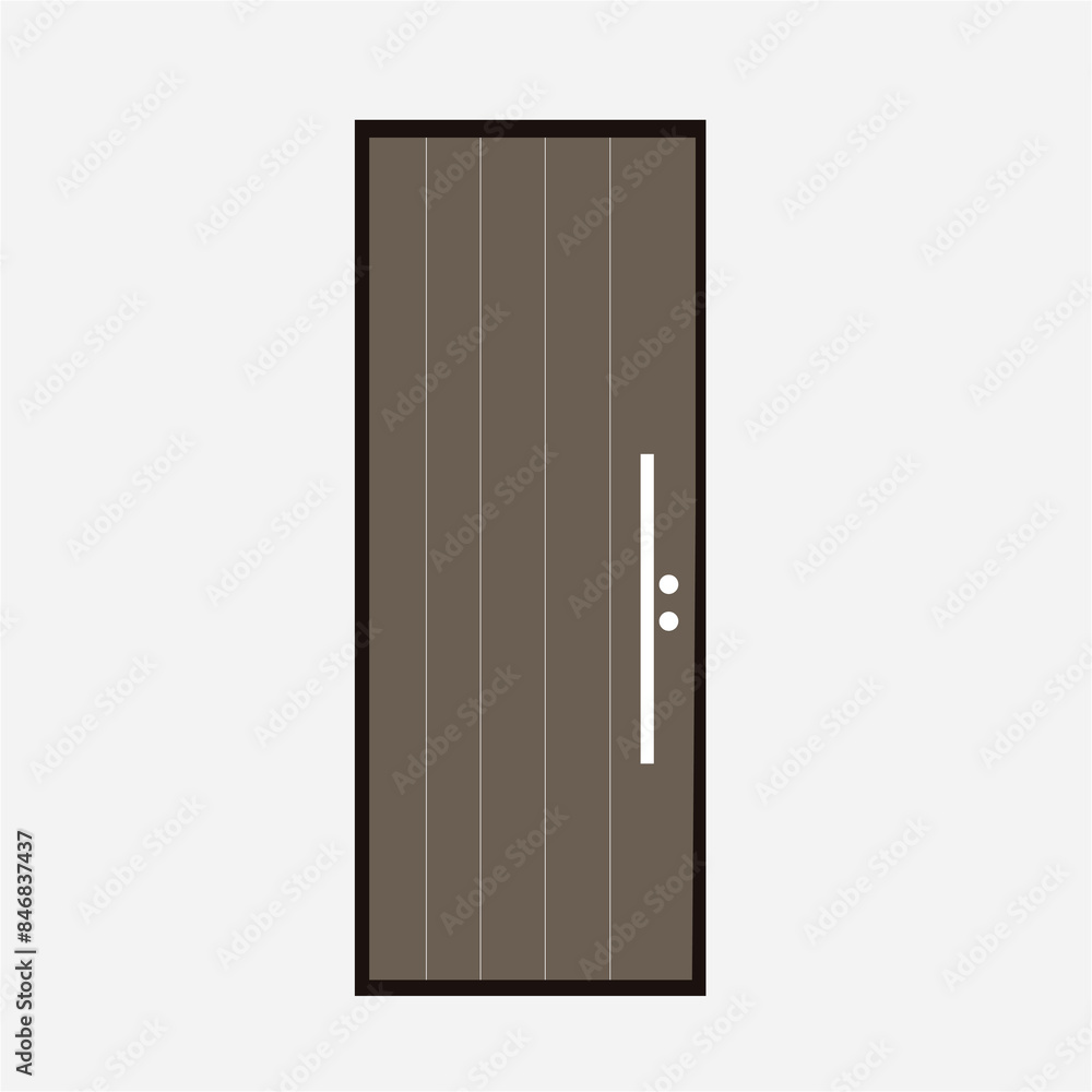 door isolated on white background door isolated on white background