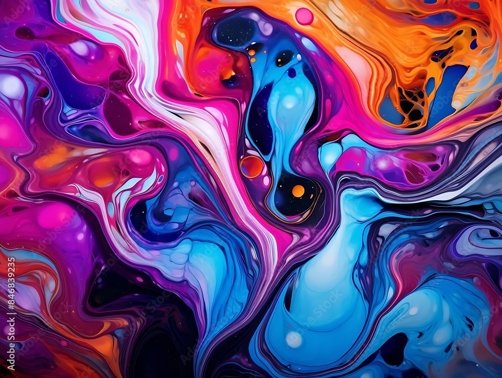 a close - up of an abstract painting featuring a red, white, and blue color scheme the painting is mounted on a wooden surface and is surrounded by a white border a close - up of an abstract painting featuring a red, white, and blue color scheme the painting is mounted on a wooden surface and is surrounded by a white border