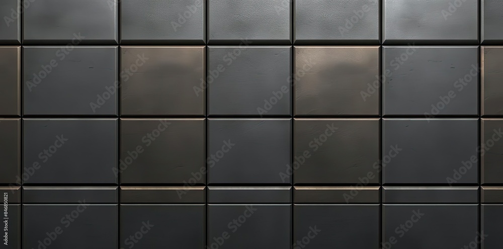 tileable metal texture of a building featuring a gray wall and a black and gray tile, with a silver and gray line in the foreground tileable metal texture of a building featuring a gray wall and a black and gray tile, with a silver and gray line in the foreground