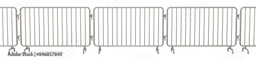 Wallpaper Mural  3D illustration features a modern, removable galvanized temporary traffic barricade for construction zones (transparent background). Perfect for showcasing safety protocols in your construction proje Torontodigital.ca