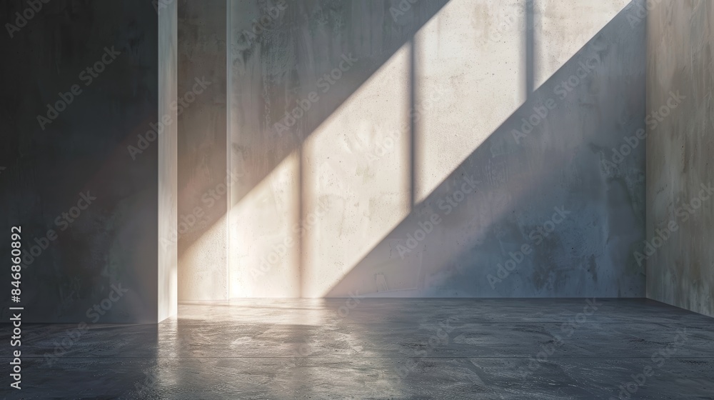 abstract. minimalistic background for product presentation. walls in large empty room. can full of sunlight. Loft wall or minimalist wall. Shadow, light from windows to plaster wall. abstract. minimalistic background for product presentation. walls in large empty room. can full of sunlight. Loft wall or minimalist wall. Shadow, light from windows to plaster wall.