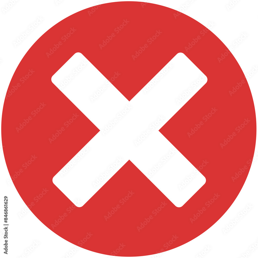 red cross mark round icon red cross mark round icon