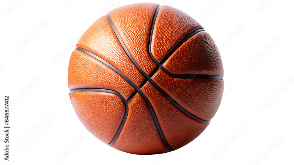 Fototapeta premium Basketball Isolated On Transparent Background