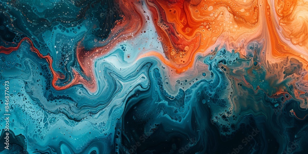 Stunning abstract fluid art showcasing vibrant colors and dynamic flowing patterns, perfect as modern decor. Stunning abstract fluid art showcasing vibrant colors and dynamic flowing patterns, perfect as modern decor.