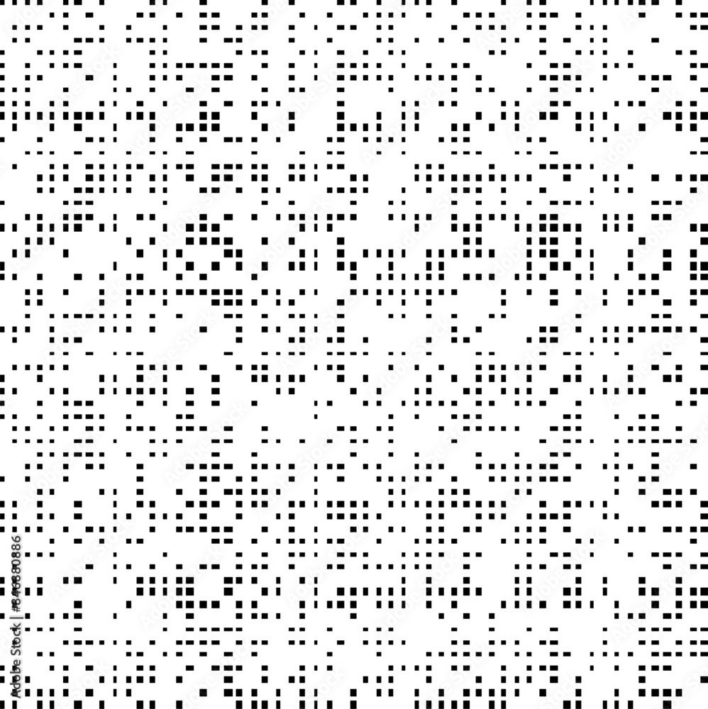 Black and white abstract background pattern. Fully editable vector element. Pixel effect, vector Formats 