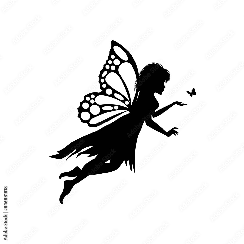 Fototapeta premium Fairy Silhouette