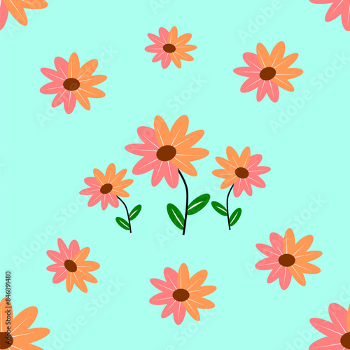 background with flowers